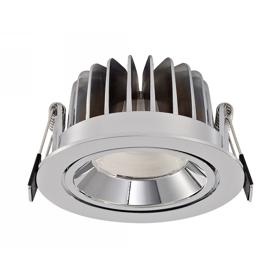 DM200028  Beck A 10 C, 10W LED Recessed Adj. Downlight 780lm 24° 2700K IP44